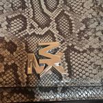 Michael Kors EUC  snakeskin Mott chain bag Photo 10
