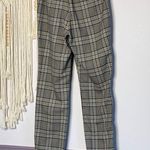 ZARA high waisted plaid pants Photo 1