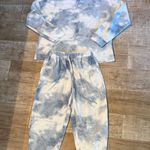 SheIn Blue Tie-Dye Lounge Set Photo 0