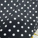 Chic Polka Dot Sleeveless Blouse Black Size XL Photo 9