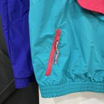 Woolrich Vintage Retro  Woman Colorblock Pullover Windbreaker Sigmet Gear Medium Photo 5