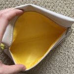 Ipsy Cosmetic Case Gudetama Egg Mascot Bag Yellow Cream 4.75” x 7.5” Like New Photo 5