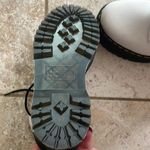 Dr. Martens  1460 Pascal Max Optical White Pisa Leather Platform Boots Photo 11