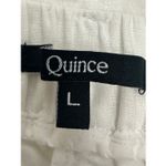 Quince Women’s European 100% linen pants Size: L Photo 2