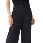 J.Crew Sydney Black Cropped Wide Leg Pants Bi Photo 0