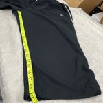 Nike xl Black & White Sportswear capri cropped tied leg drawstring pockets Photo 6