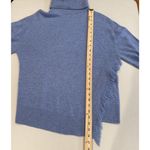 Vineyard Vines  Sweater Women XS Blue Fringe Cashmere Coastal Preppy Old Money Photo 4