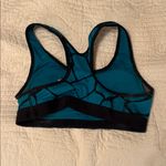 Nike  Pro Women's Teal and Black Sports Bra Photo 1