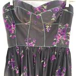 Rebecca Taylor  Silk Strapless Dress Photo 4