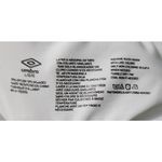 Umbro  Sports Bra Womens Size Medium White Navy Blue Trim Elastic Band Athletic‎ Photo 3