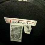 Talbots 8 Black Lined Linen Blend Blazer Jacket Funeral Photo 2