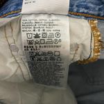 Levi's 501 Jeans Patch Knee Button Fly Distressed Hi-Rise Light Wash Denim Sz 24 Photo 12