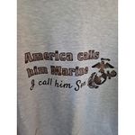 Vapor‎ Marine Mom Hoodie Sweatshirt SIze XL Gray Photo 3