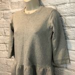 All Saints Size Small Grey Niki Sweat Mini Dress Photo 12