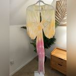 Jen's Pirate Booty ‎ Rio Sonora Dress Rio Rainbow Lightning Tie Dye Medium Photo 4