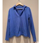 Frank & Eileen  Royal Blue Patrick Henley Shirt 100% Cotton Medium Photo 1