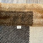 Brown Plaid Button Up Shacket Size S Photo 4