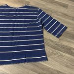 ZARA ❤️ Trafaluc Blue White Stripe Shirt; Medium Women’s Photo 7