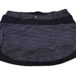 Athleta Bustle Skort Skirt in Black/Gray Womens Size Large Photo 2