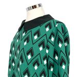 Modcloth You Make Loving Fun Shift Dress Peter Pan Collar Green Size Medium Photo 4