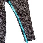 Talbots Hampshire Ankle Pants Womens Size 12 Petites Black Pink Dots Polka Dot Photo 6