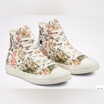 Converse  High-Top Sneakers with Floral Pattern Photo 1