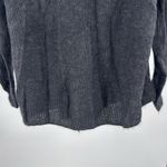 Everlane Black slouchy Cardigan Sweater alpaca wool blend M soft cozy neutral Photo 3