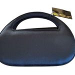 Vintage Y2K Sasha Black Satin Beaded Evening Bag NWT Photo 2