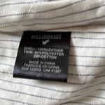 William Rast LEATHER MOTORCYCLE military green JACKET SIZE M Photo 7