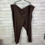Universal Standard  Elastic Waist Pull On Pants Brown Size 4XL/7X Photo 3