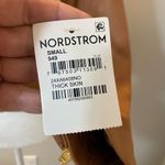 BLANK NYC  faux leather moto jacket in cognac size small. Thick skin. New Photo 3