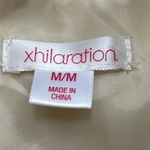 Xhilaration  Solid Beige Faux Fur Vest Size Medium Photo 2