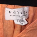 Velvet Tees Velvet Ava linen top in Orange Photo 3
