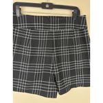 ZARA  Women’s High-Rise Plaid Shorts Size L, NWOT Classic & Minimalist Photo 5