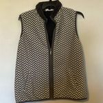 Karen Scott  sport gray and white Sherpa lined vest Photo 0