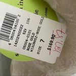 Windsor Nwt  glitter scroll floral gold and cream long dress prom formal dress 7 Photo 2