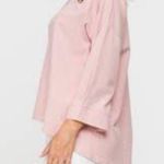 Wonderland by Orange  pink cotton 60s style blouse size medium Photo 1