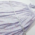 Mable Ditsy Floral Ruffle Tiered Maxi Dress Fit and Flare side Pockets Pink Photo 5