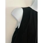 Madewell  Women's Sleeveless Crewneck Pleated Bubble Top Cotton Black Medium NEW Photo 2