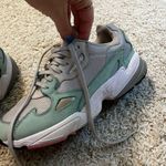 Adidas  Womens Falcon B28127 Gray Casual Shoes Sneakers Size 7.5 Photo 0