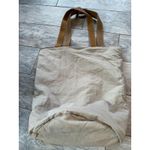 The Barrel Shack The Pascale Tote Duffel Bag Leather Wool Handmade USA NWT Boho Photo 5