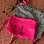 Rebecca Minkoff Neon Pink Mini Mac Crossbody Photo 3