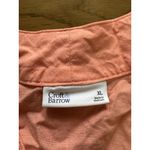 Croft & Barrow  Summer Peach Sleeveless Linen Blend Women Size XL Top Beach‎ City Photo 2