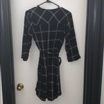A New Day  3/4 Sleeve Checkered Shirt Dress Photo 4