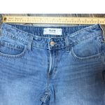 Hollister Low Rise Baggy Jeans Women 4/27 Short Blue Denim Distressed Y2K Skater Photo 4