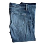 Lou & grey Womens  Slouchy Straight Crop Distressed Patchwork Jeans - Sz 29 Photo 2