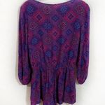 American Eagle  Diamond Floral Long Sleeve Romper Photo 3