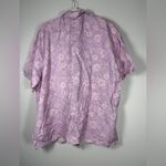 Kulani Kinis Relaxed Linen Button Front Shirt Photo 9