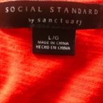 Sanctuary Social Standard By Tiered Shift Dress L Ruffle Hem Cap SS Resort Photo 5