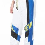 Forever 21 Colorblock Girl Crew Graphic Wind Joggers-Large Photo 2